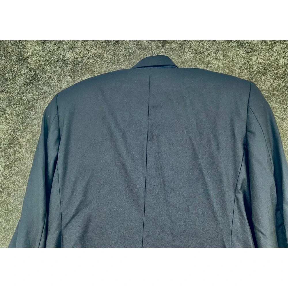 Brooks Brothers Loro Piana  Blazer Men 41R Blue 1818 Madison Wool Gold 2 Buttons